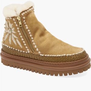 Laidback London Setsu 4.0 Suede Shearling Boots US 6